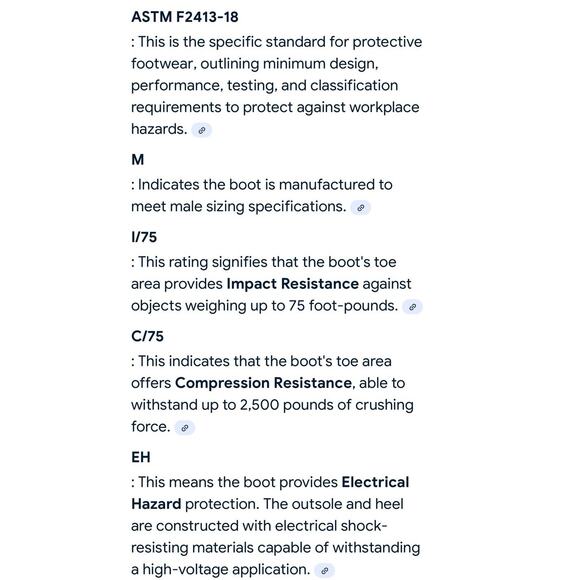 Rockport Works Boot RK6710 men’s 8 1/2 short leather ASTM F2413–18, MIC EH rated - Picture 4 of 10